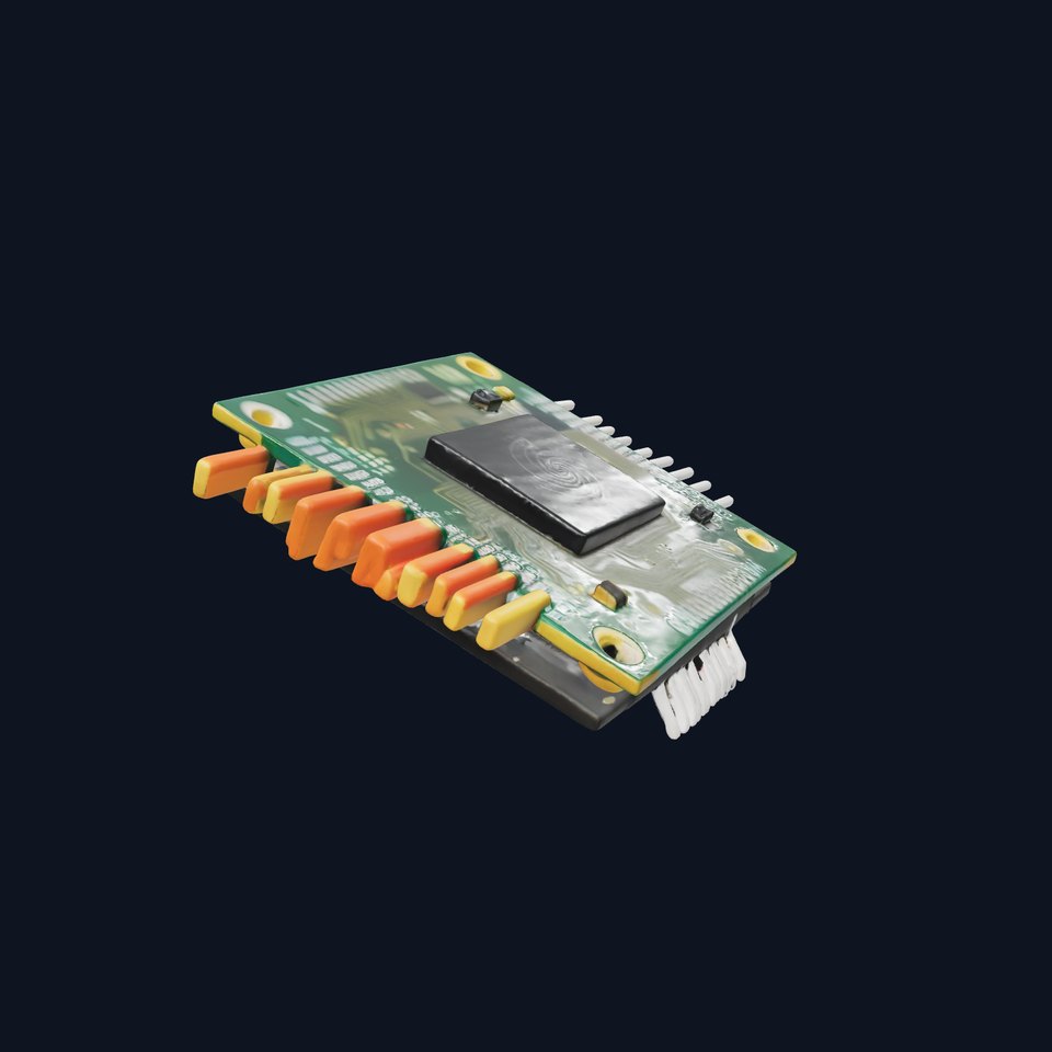 Green Circuit Board model pack